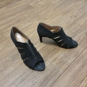 Aerosoles Black Suede Heels